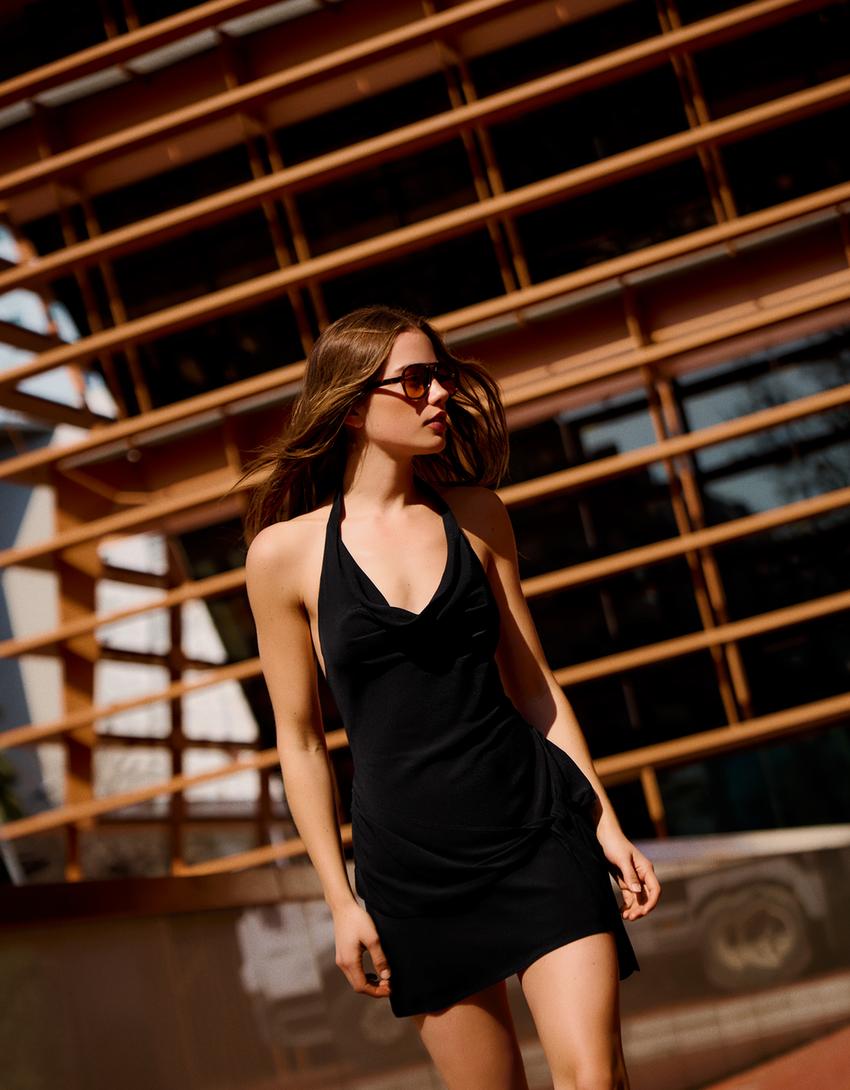 Robe Mini Drapée