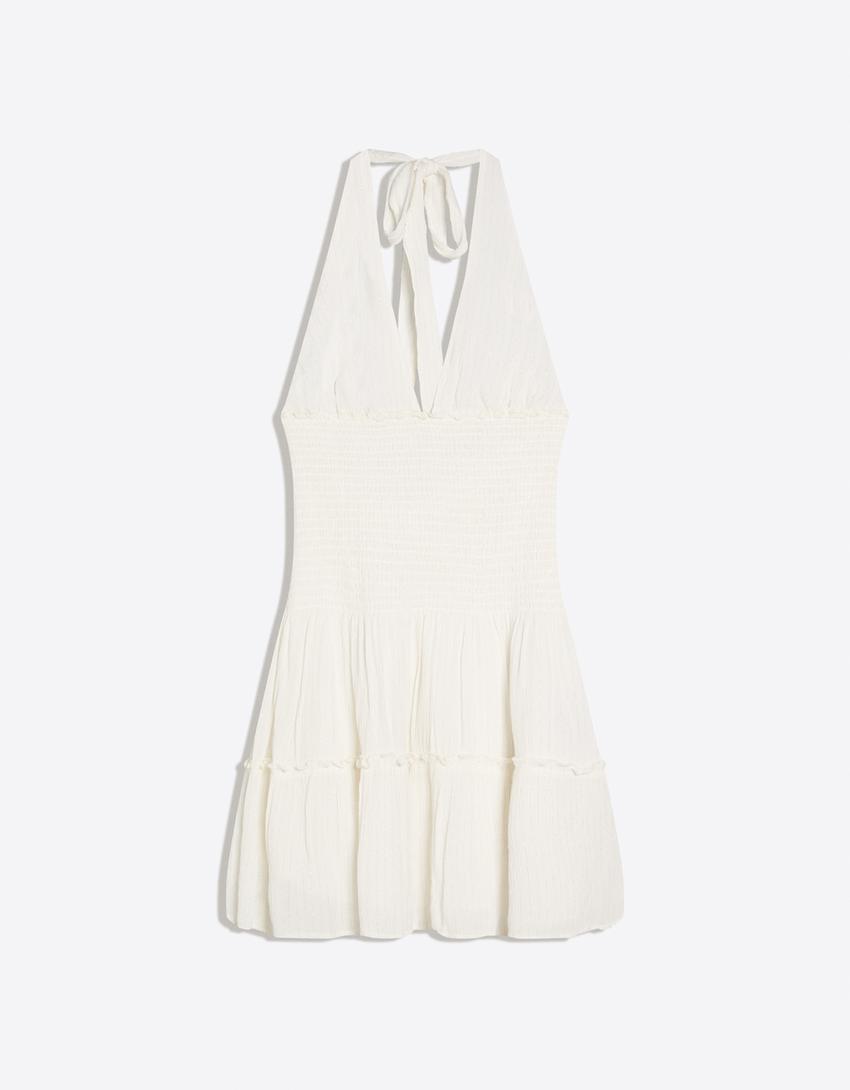 Robe Mini À Volants
