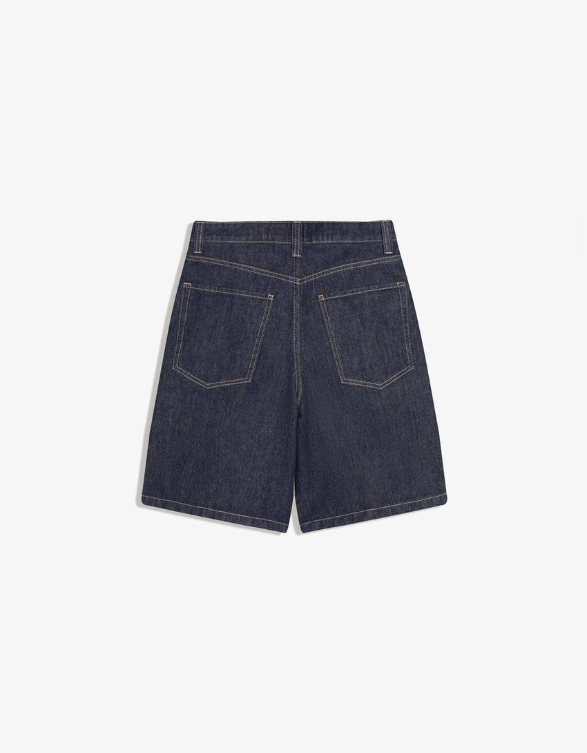 SHORT EN JEAN BAGGY FIT