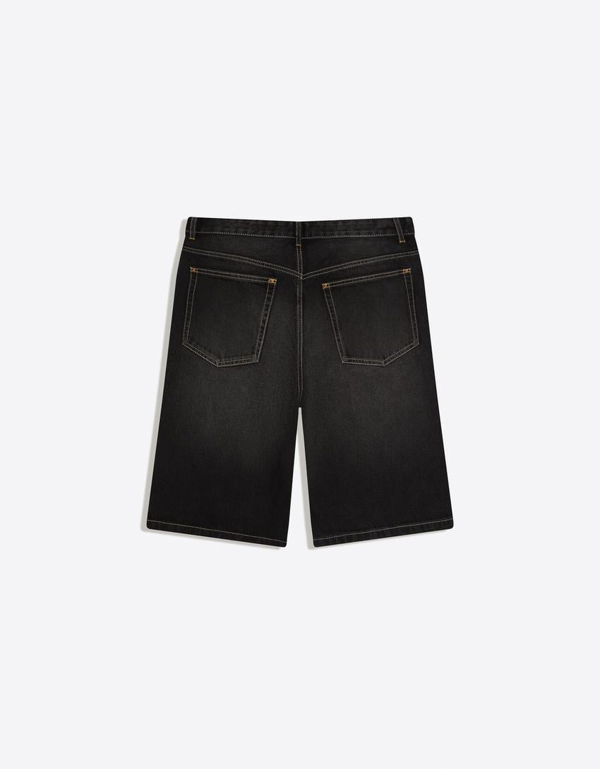 BERMUDA DENIM BAGGY FIT