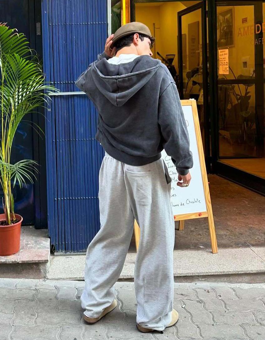Sweat Zippé Court Boxy Fit