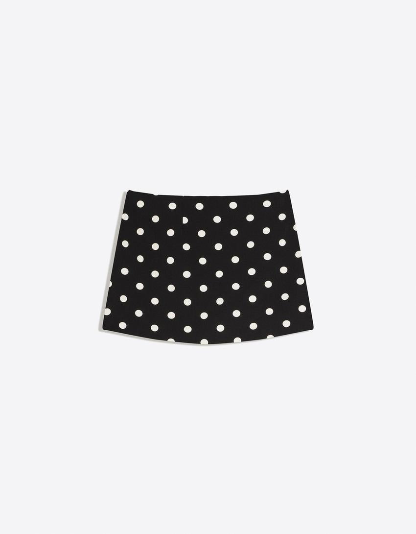 Jupe-Short Mini À Boucles