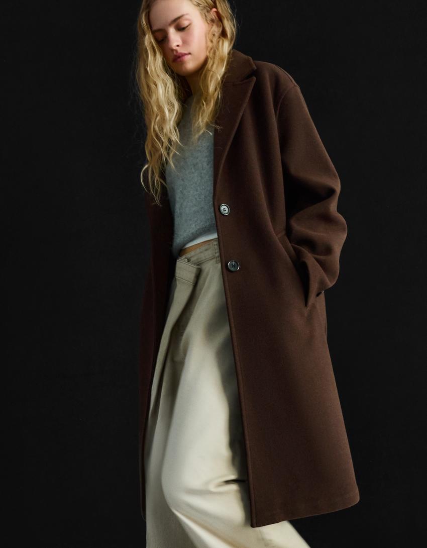 Manteau Long Doux