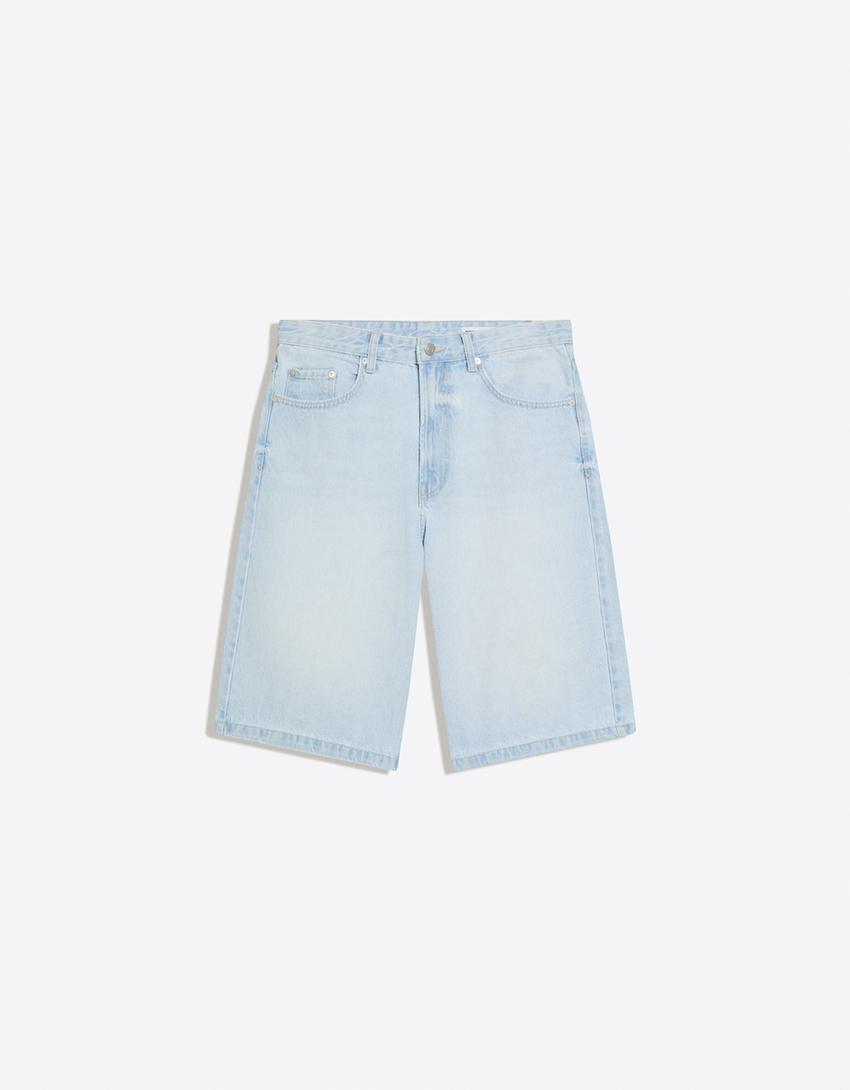 BERMUDA DENIM BAGGY FIT