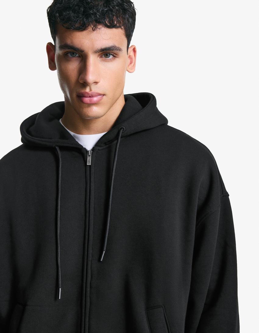 Sweat Zippé à Capuche