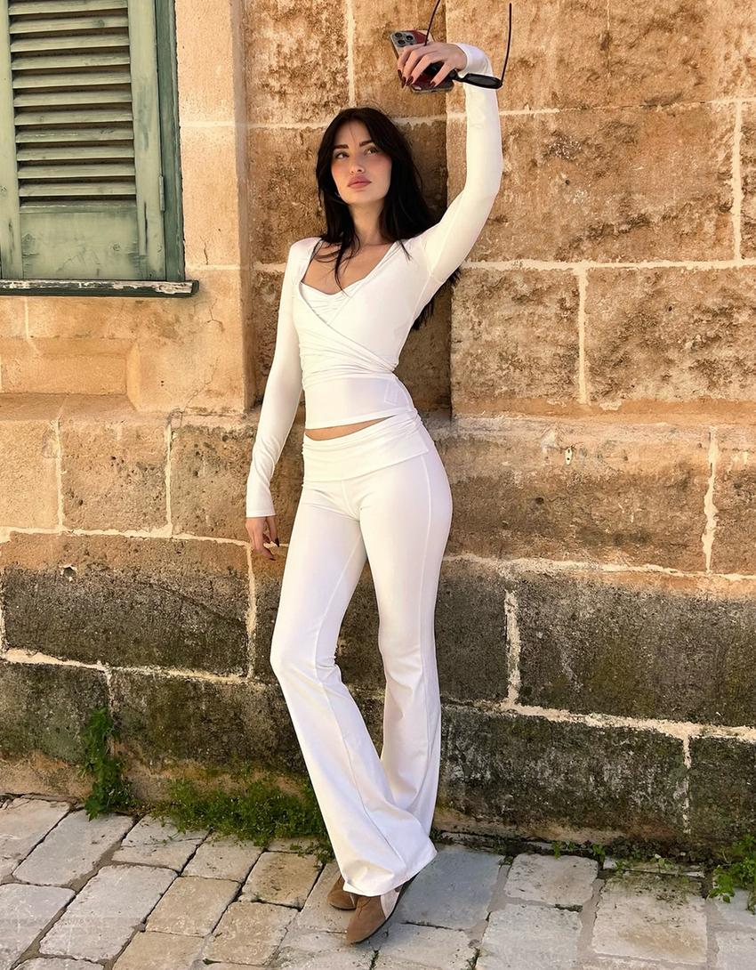 Gilet Ballerine À Noeud