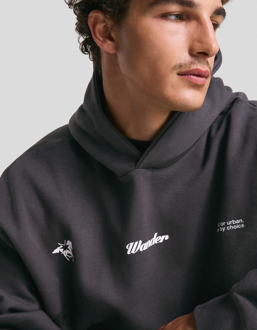 SWEAT CAPUCHE IMPRIMÉ