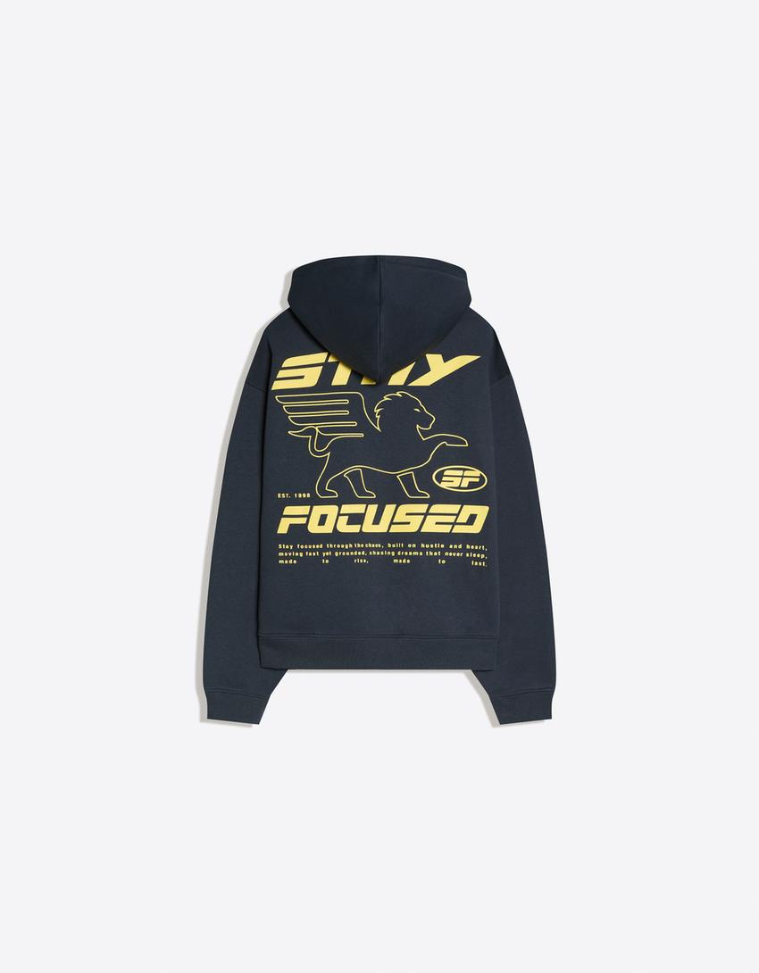 Sweat à Capuche Imprimé