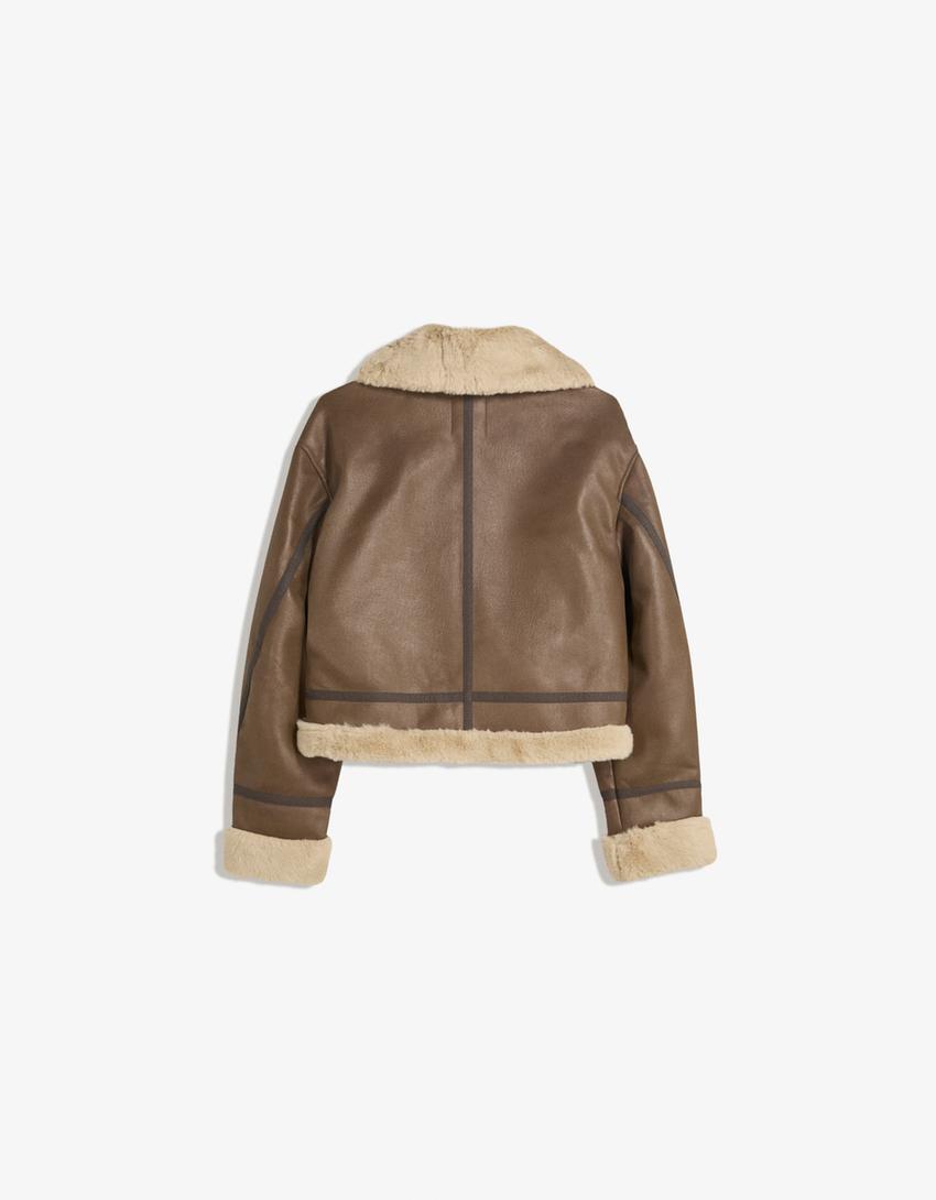 BLOUSON DOUBLE FACE