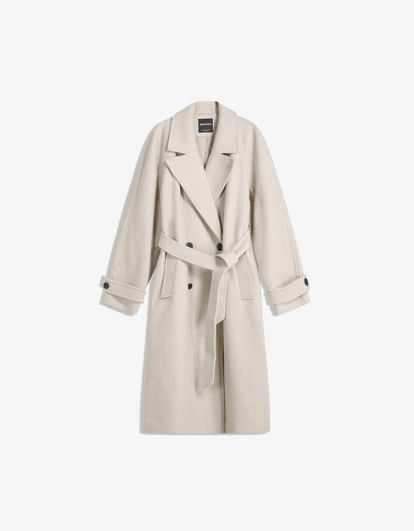 Trench Doux Ceinturé