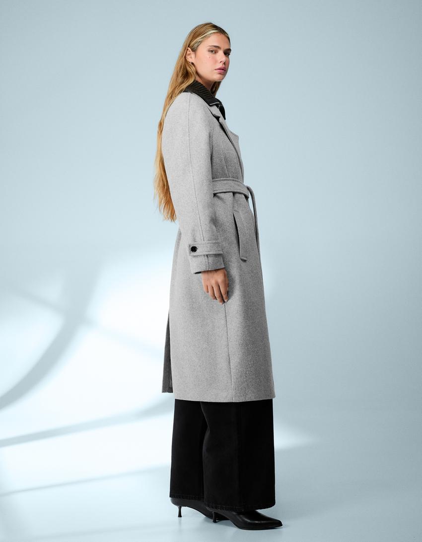 Trench Doux Ceinturé