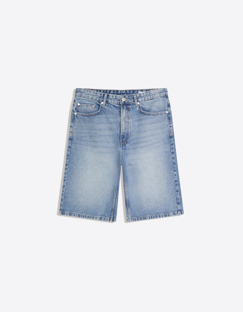 BERMUDA DENIM BAGGY FIT