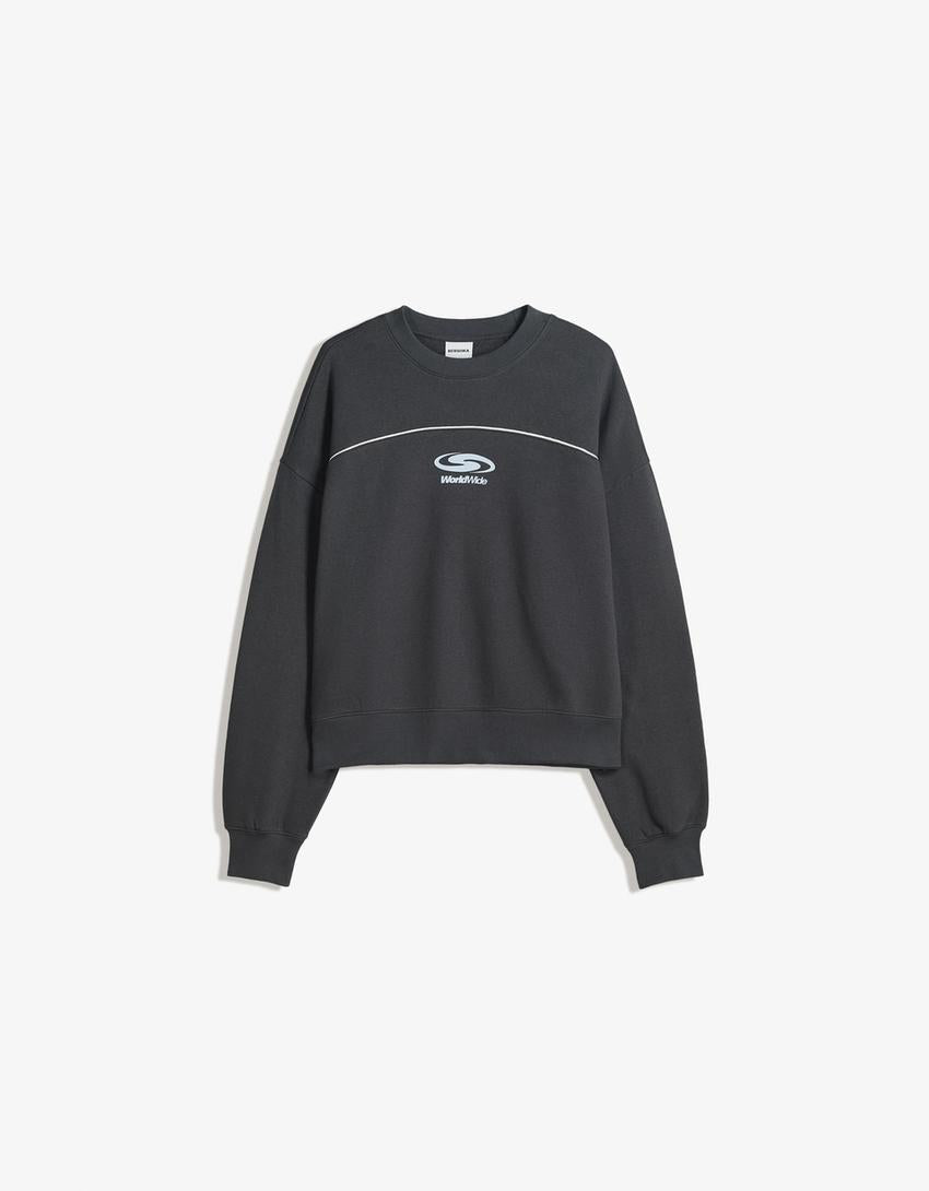SWEAT BOXY FIT IMPRIMÉ