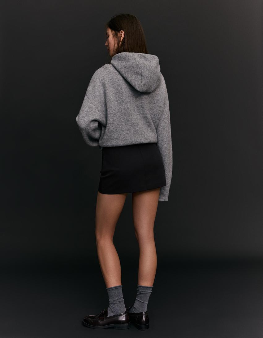 Jupe-Short Mini À Boucles