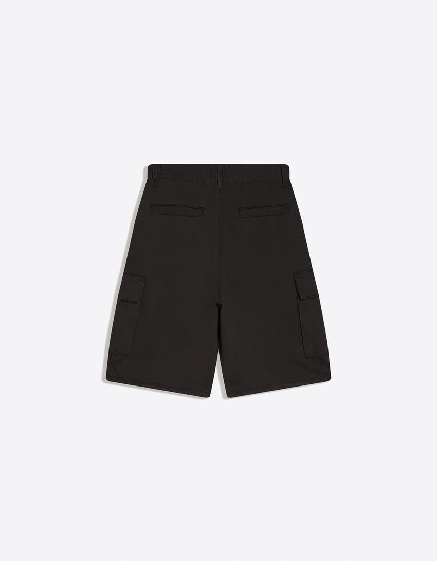 Bermuda Wide Leg Cargo