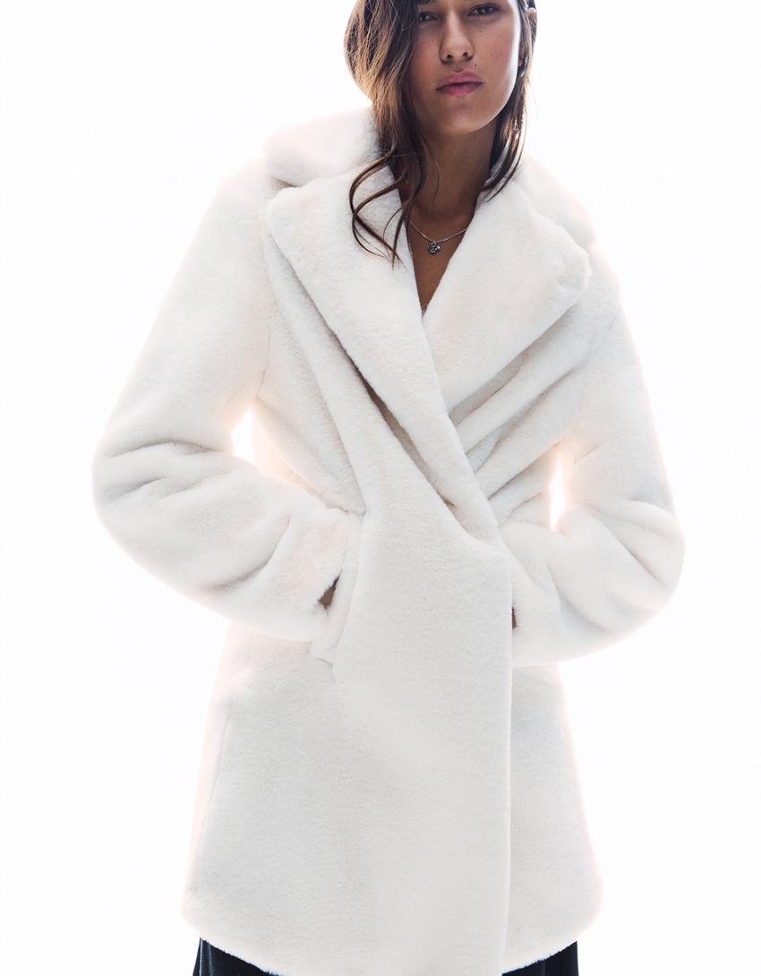 Manteau Fausse Fourrure
