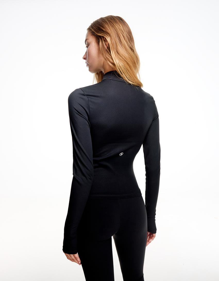 SWEAT ZIPPÉ À SÉCHAGE RAPIDE ET RESPIRANT