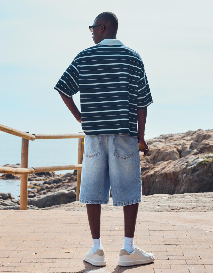 BERMUDA DENIM BAGGY FIT