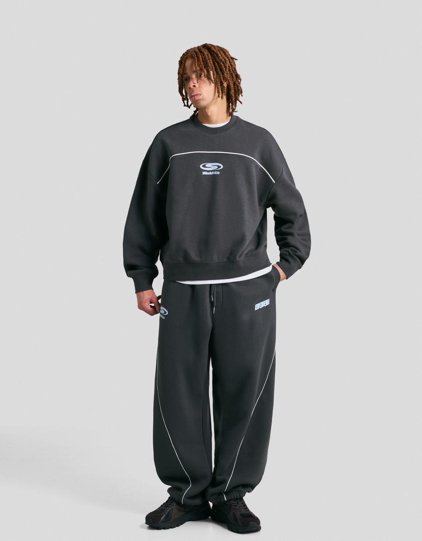 SWEAT BOXY FIT IMPRIMÉ