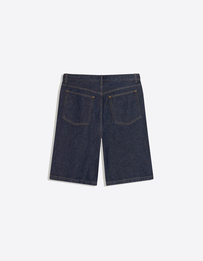 BERMUDA DENIM BAGGY FIT