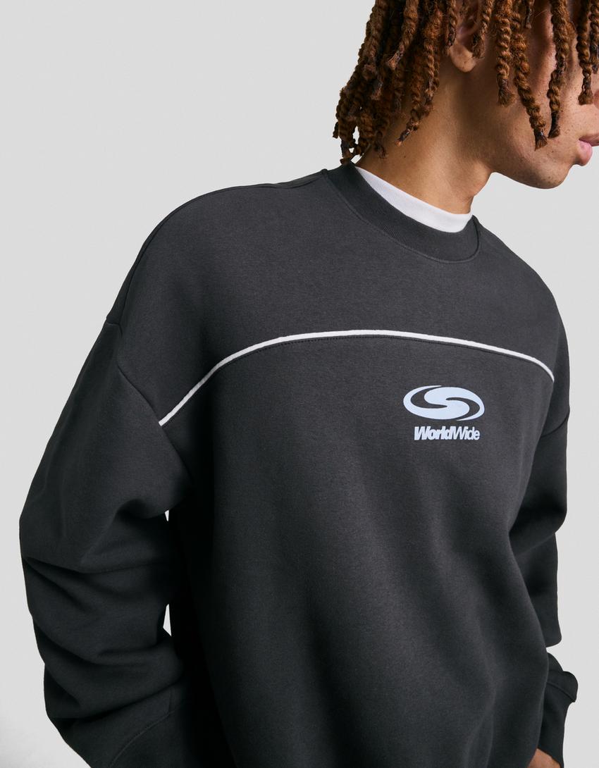 SWEAT BOXY FIT IMPRIMÉ