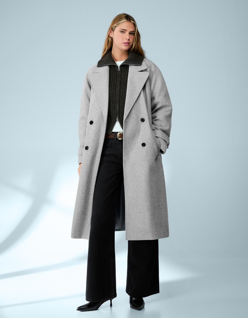 Trench Doux Ceinturé