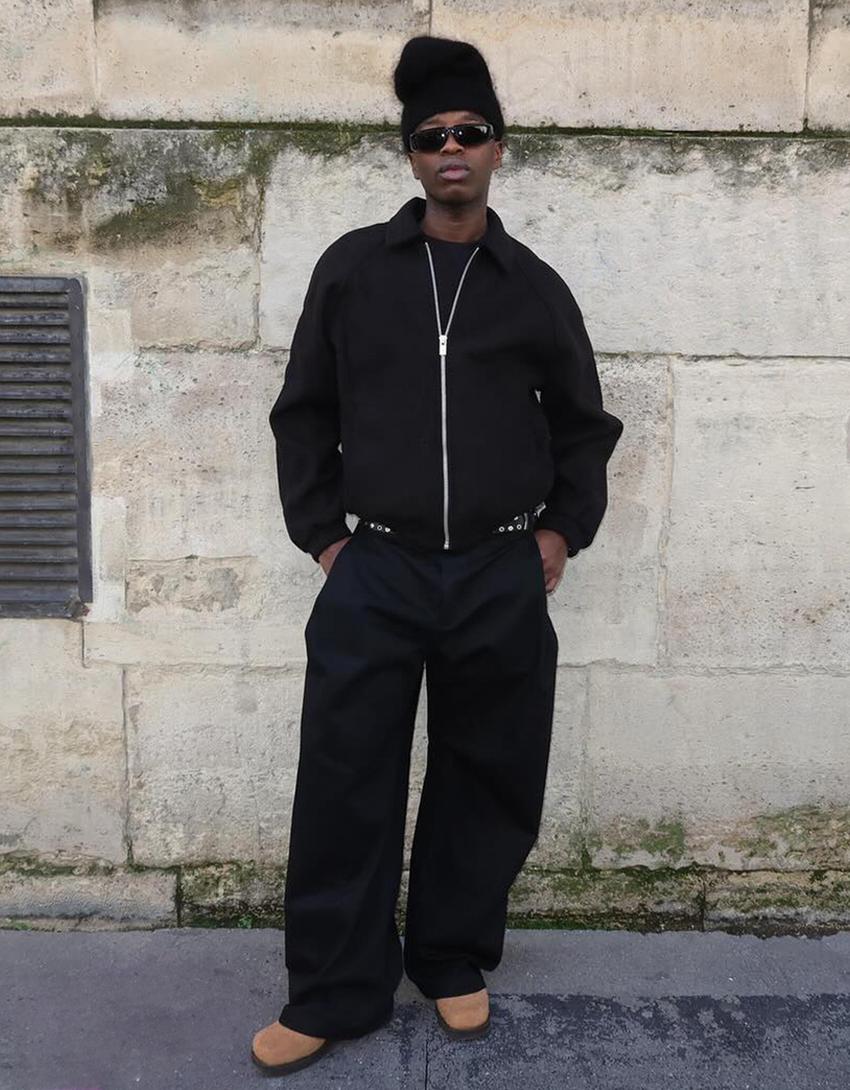 Pantalon super baggy fit tailoring