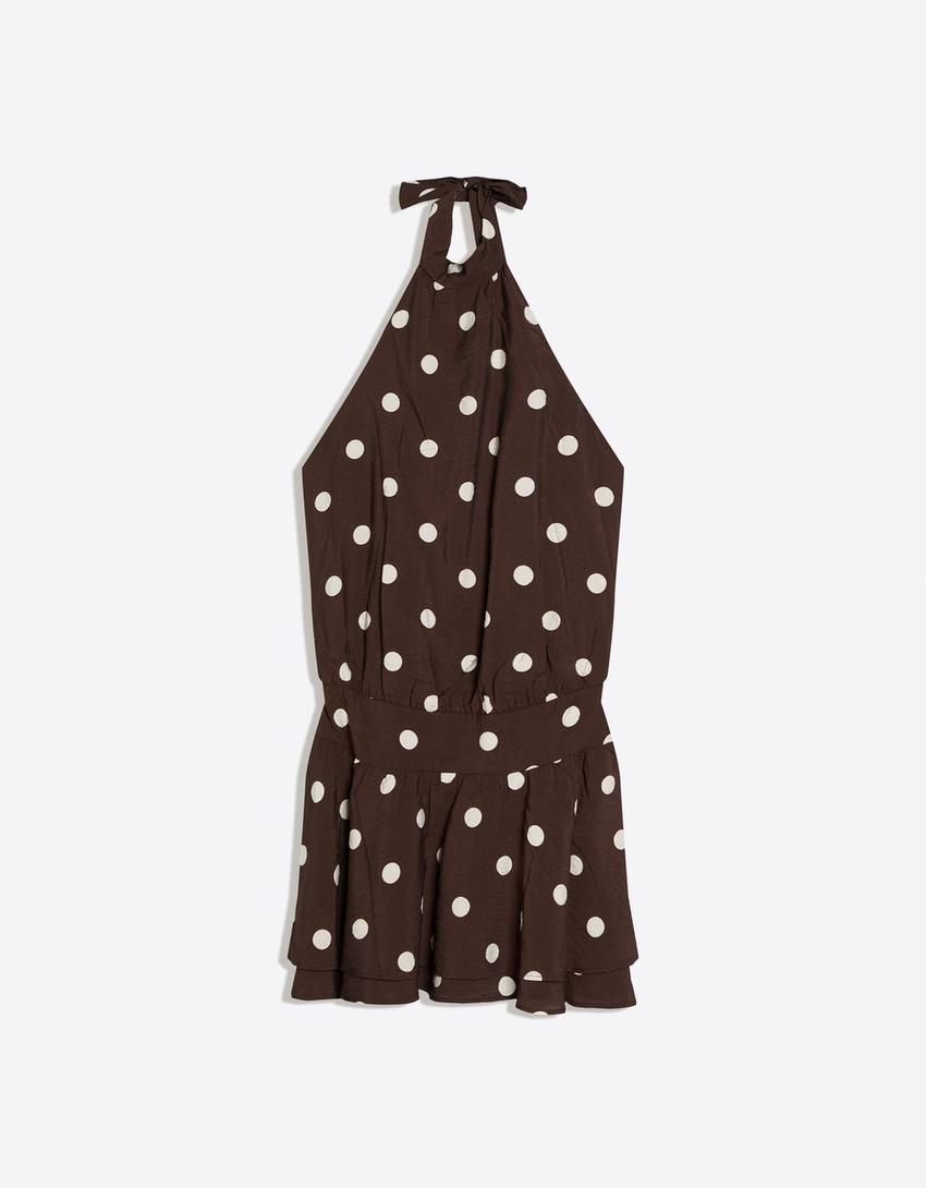 Robe Mini À Pois