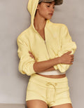 SWEAT ZIPPÉ À CAPUCHE