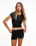 Short Technique Taille Repliée