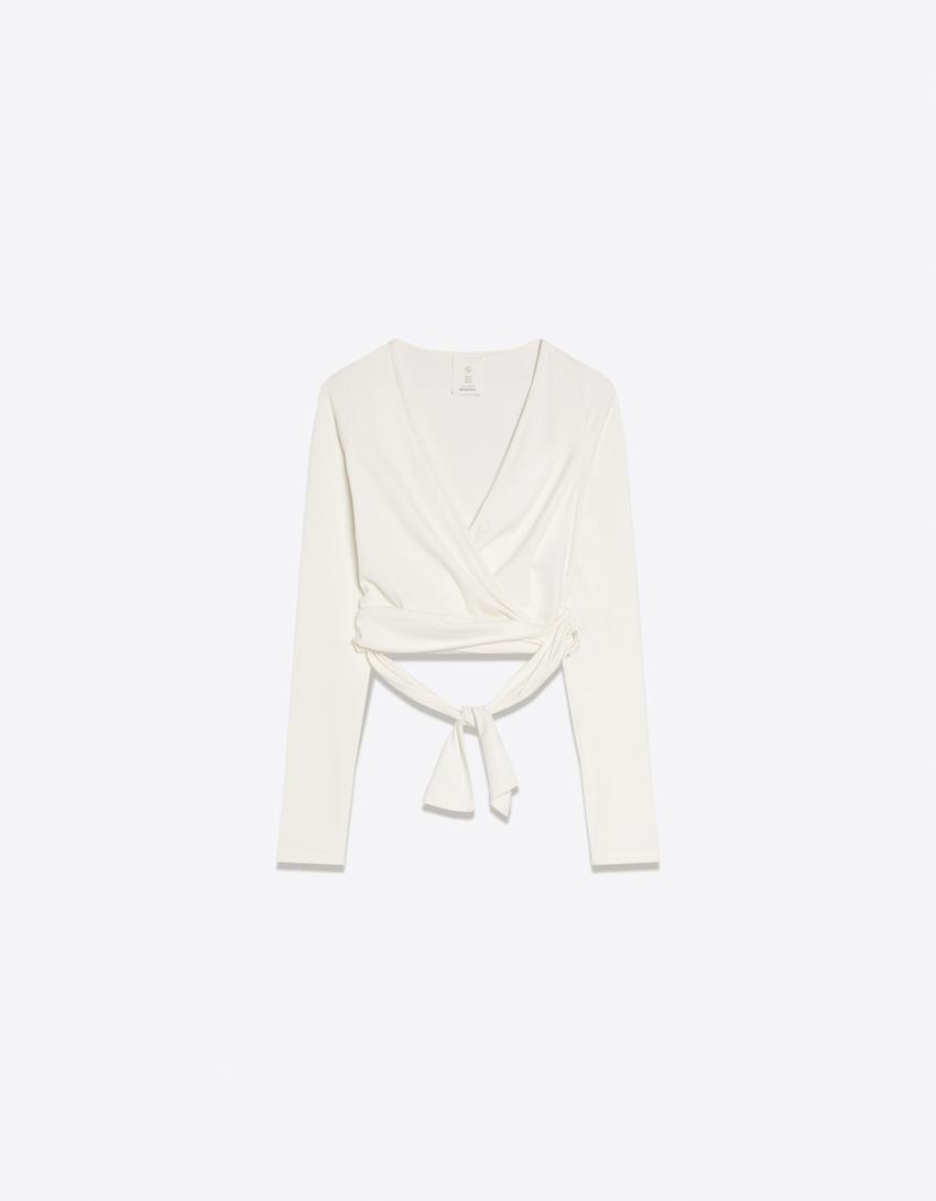 Gilet Ballerine À Noeud