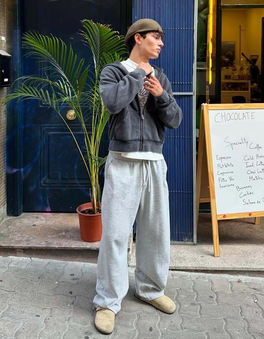 Sweat Zippé Court Boxy Fit