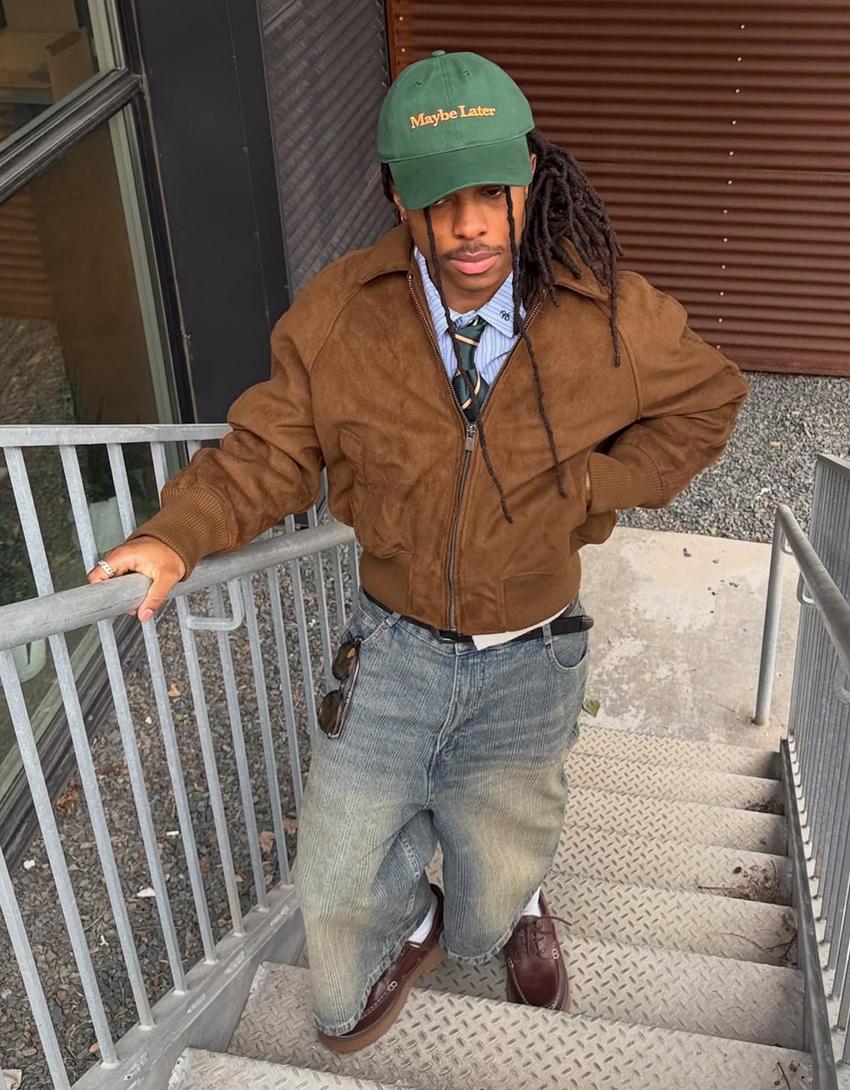 BERMUDA EN DENIM SUPER BAGGY FIT