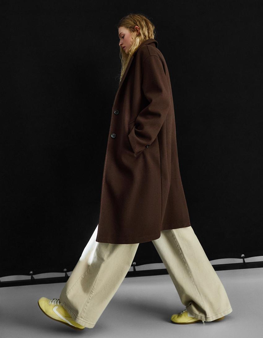 Manteau Long Doux