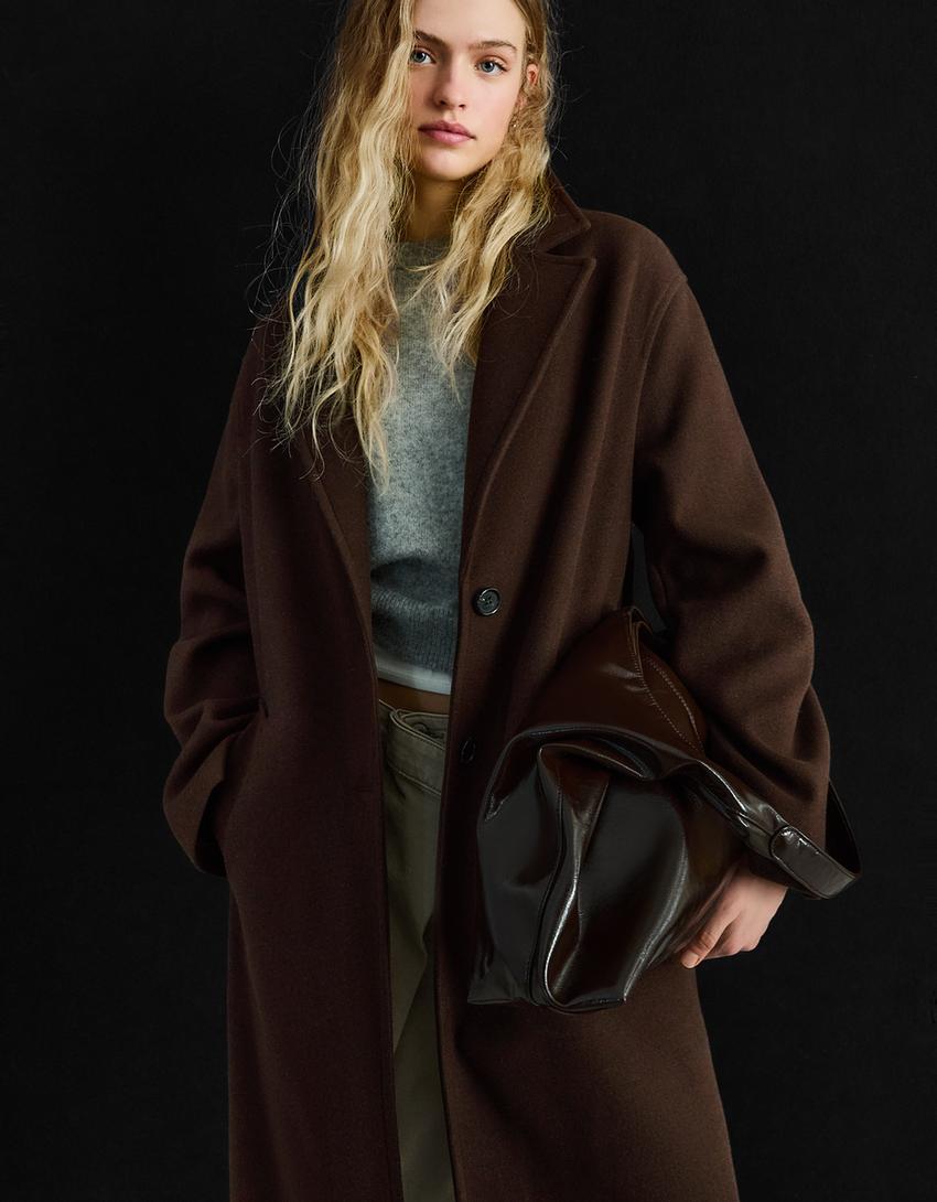Manteau Long Doux