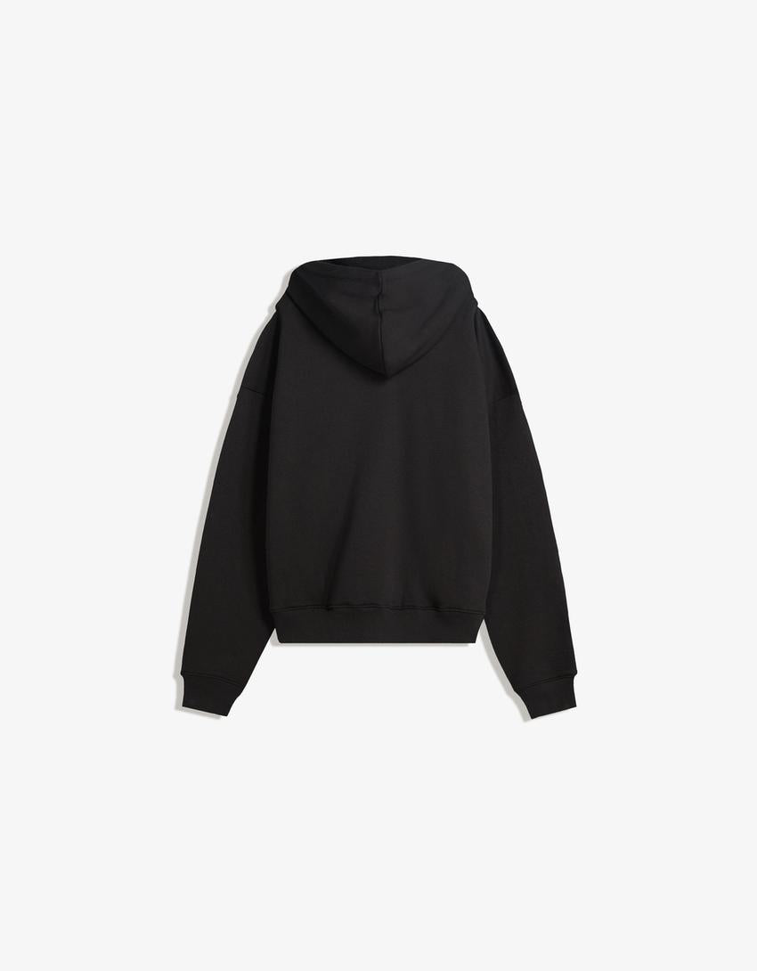 Sweat Zippé à Capuche