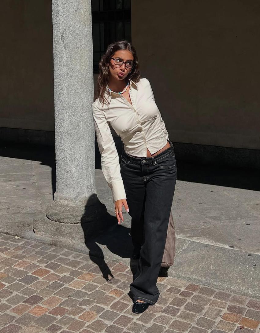Jeans Boyfriend Taille Basse