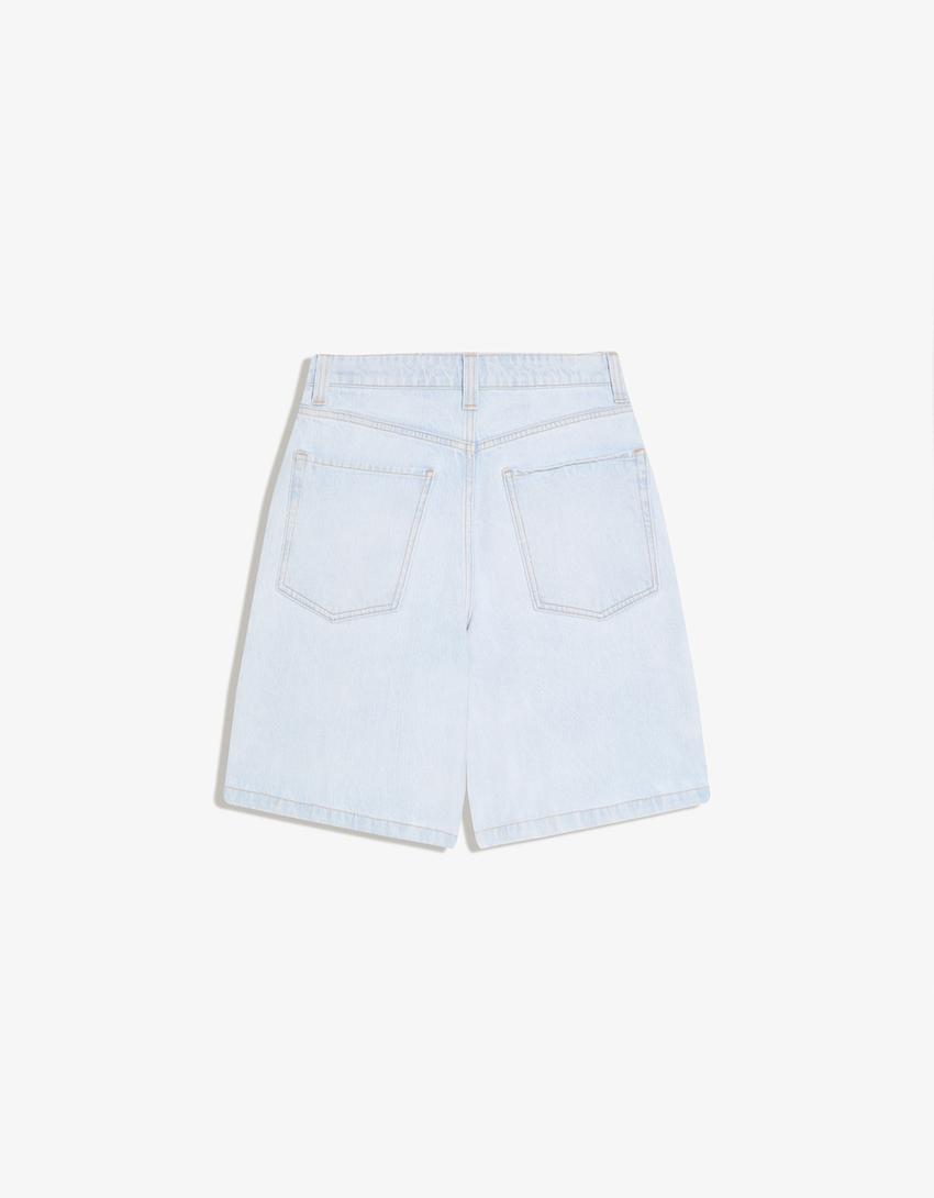 SHORT EN JEAN BAGGY FIT