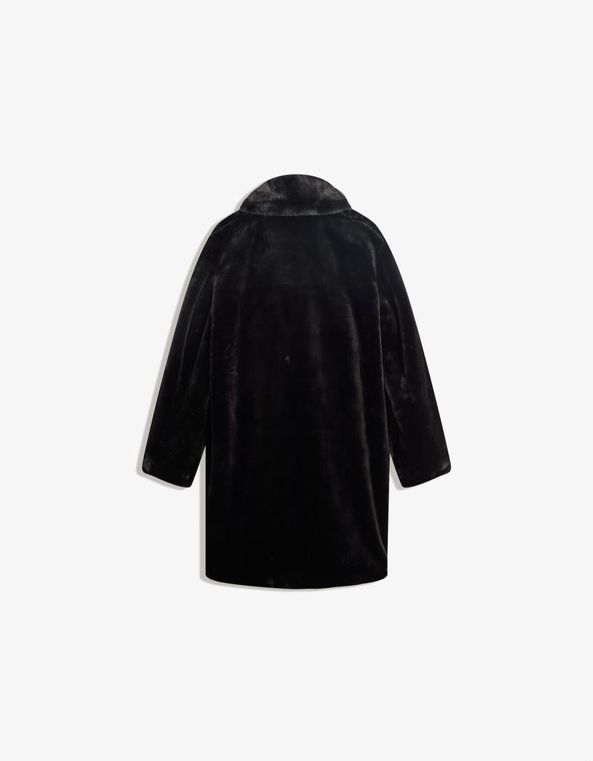 Manteau Fausse Fourrure