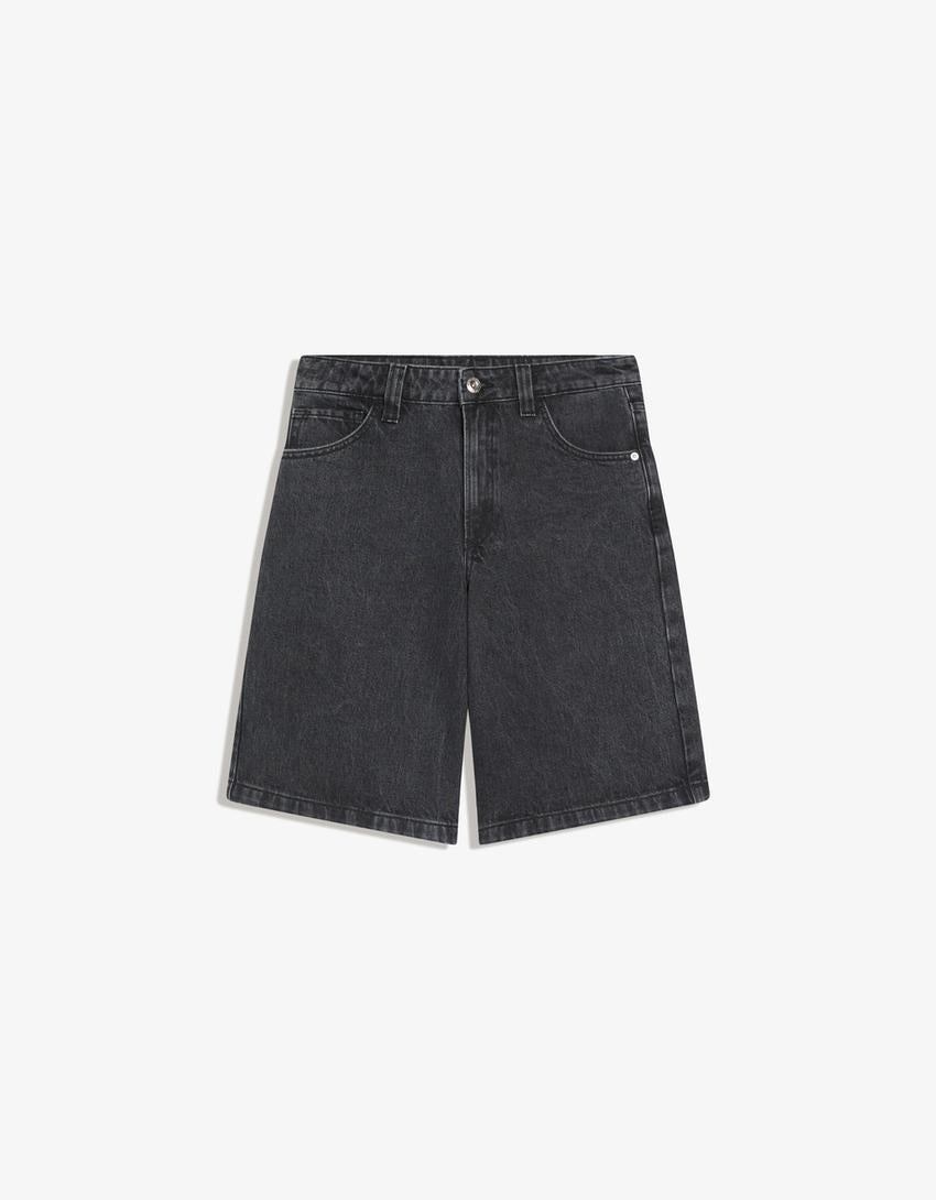 SHORT EN JEAN BAGGY FIT