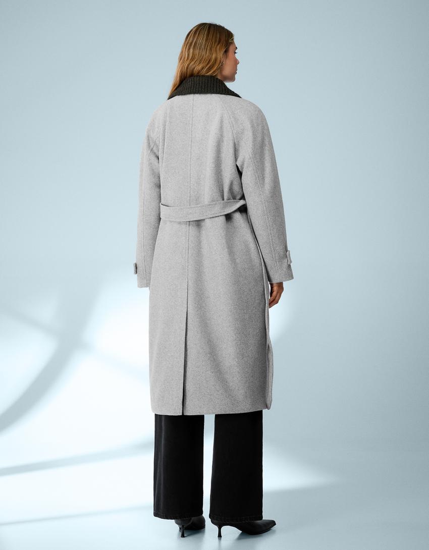 Trench Doux Ceinturé