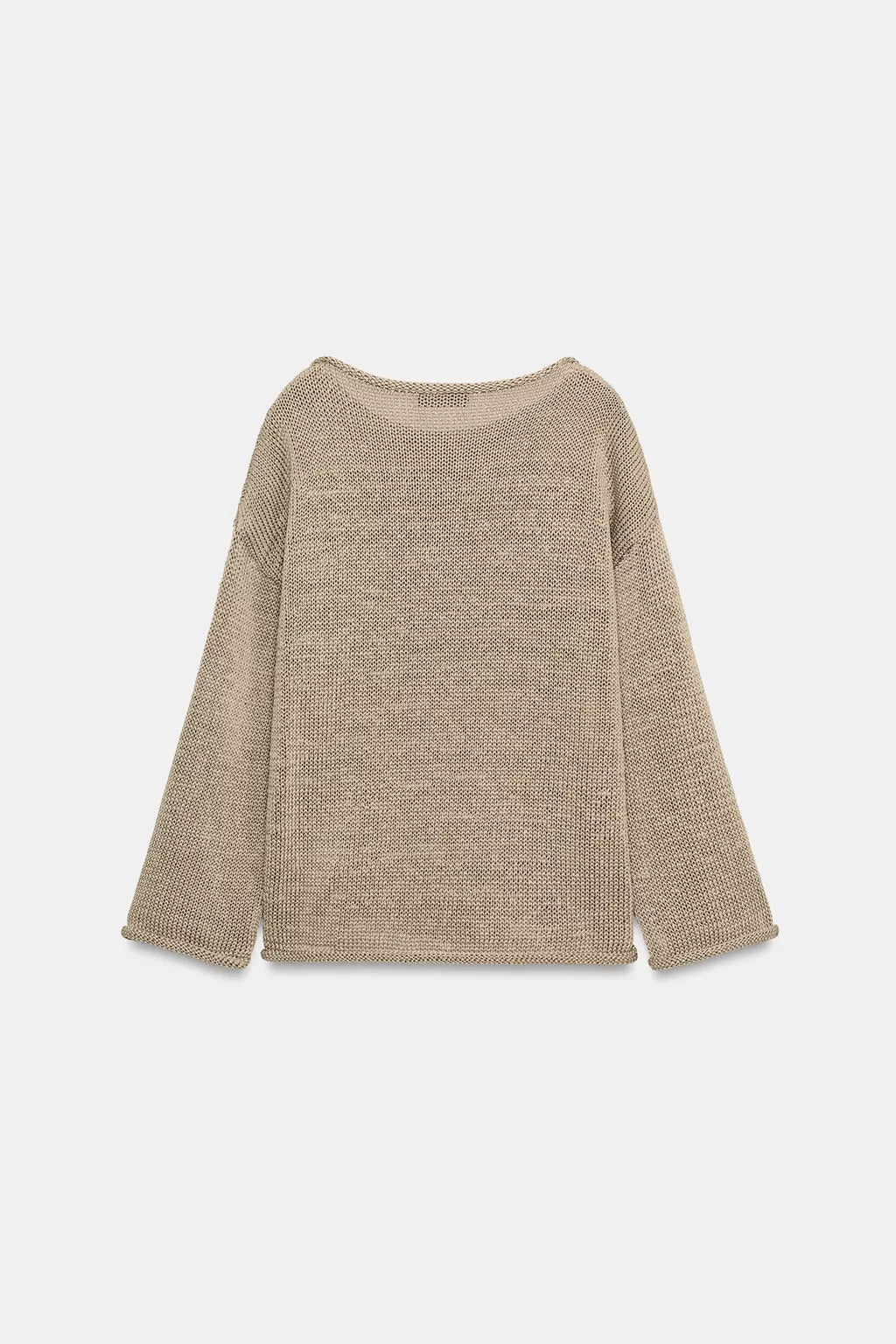 Pull En Maille Col Bateau