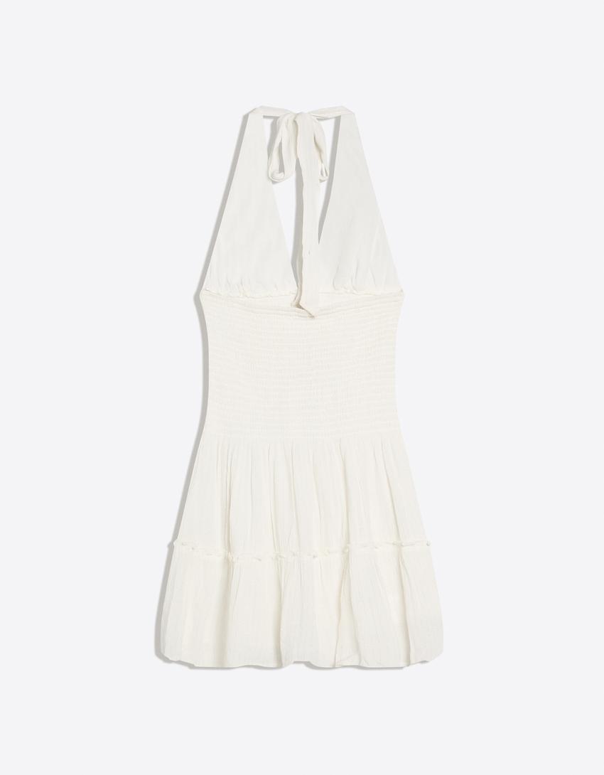 Robe Mini À Volants