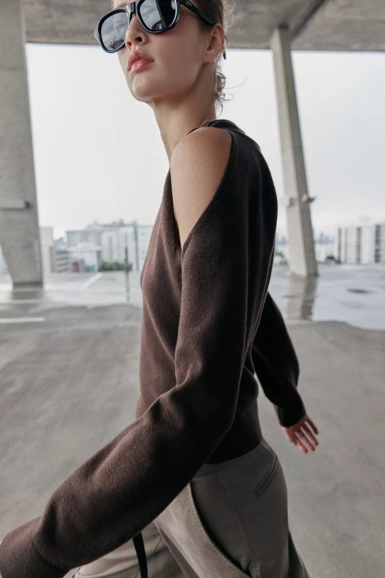 Pull En Maille Cut Out