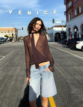 Bermuda Jort Denim Baggy Fit