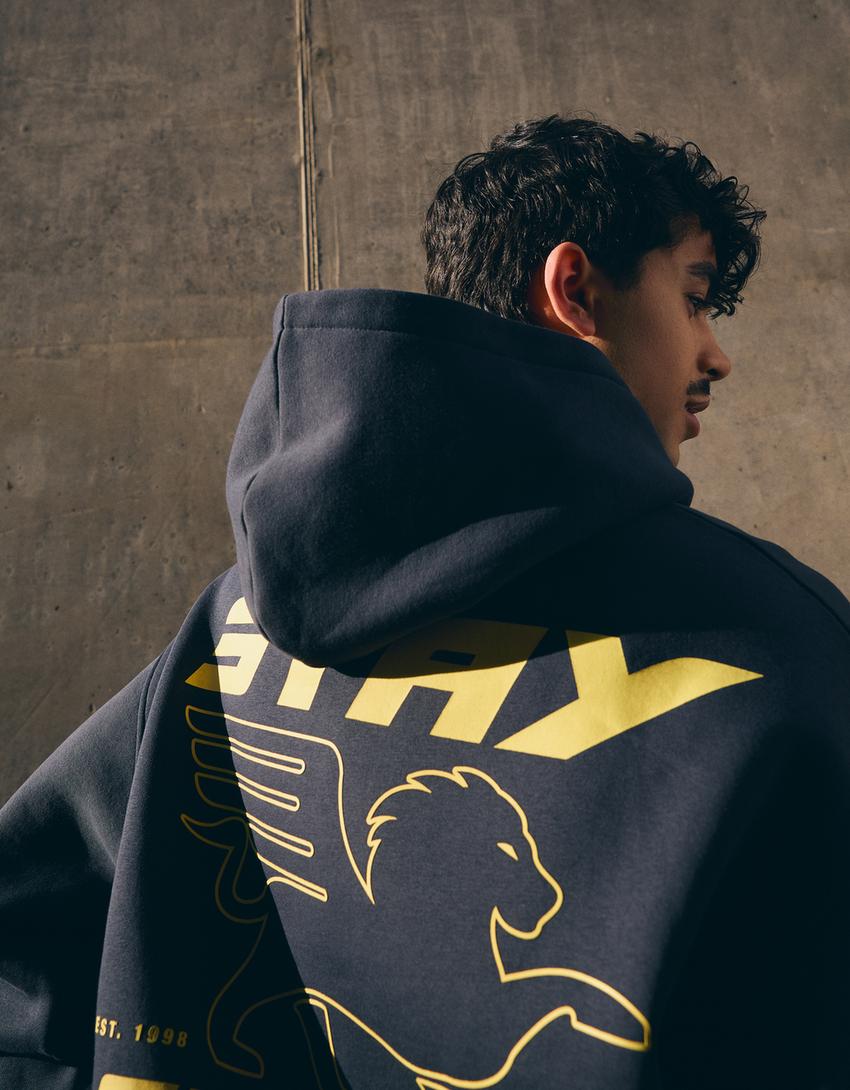Sweat à Capuche Imprimé