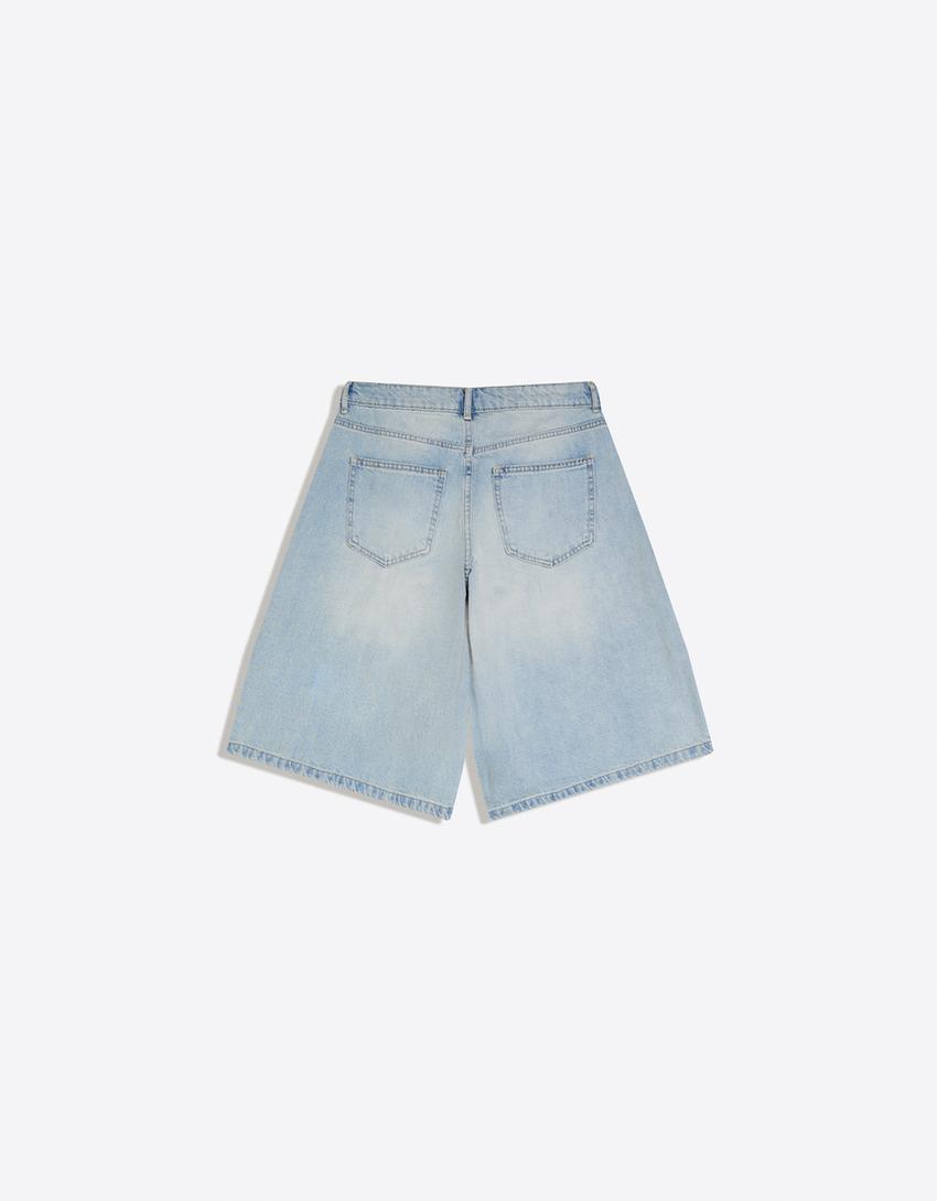 Bermuda Jort Denim Baggy Fit