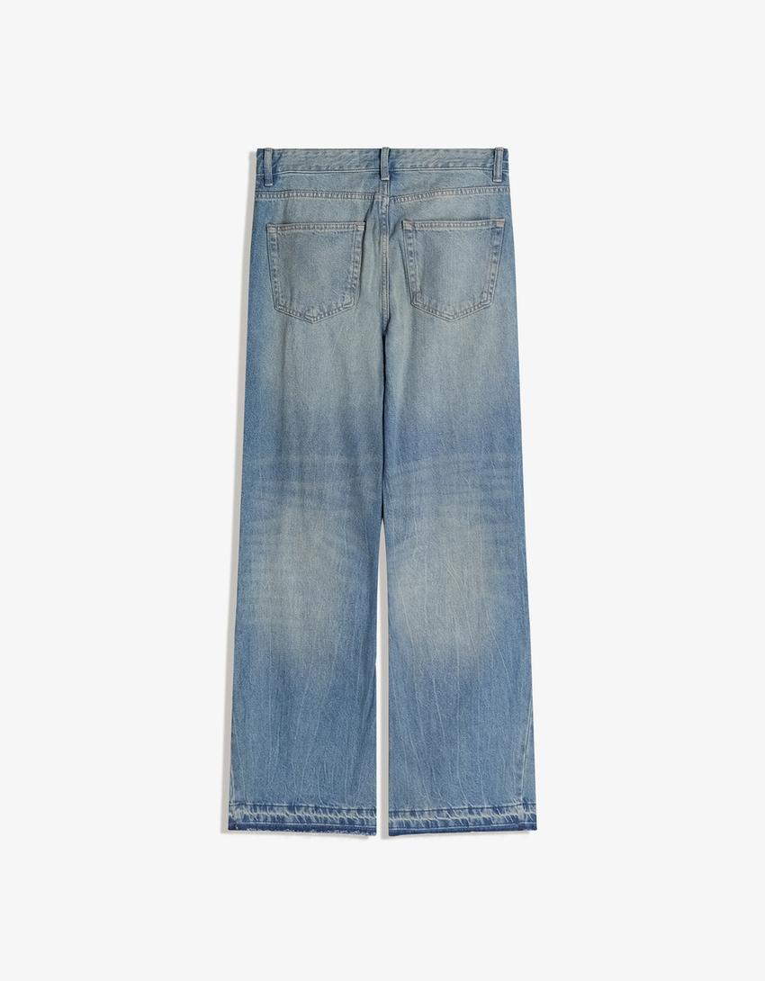 JEANS FLARE FIT STRAIGHT FIT