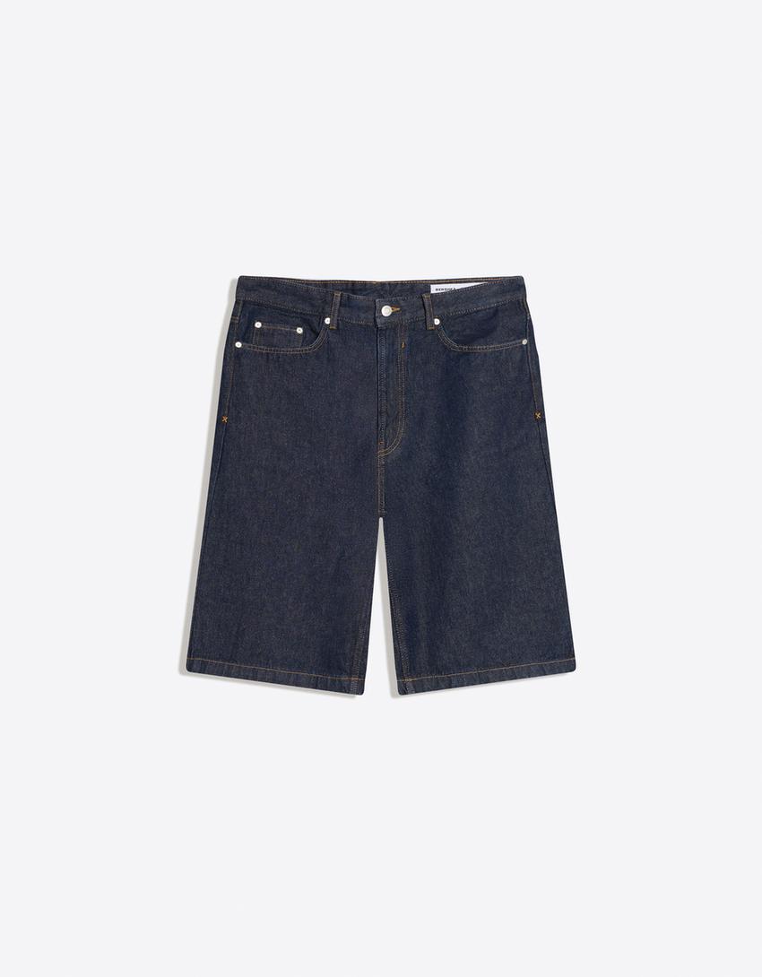BERMUDA DENIM BAGGY FIT