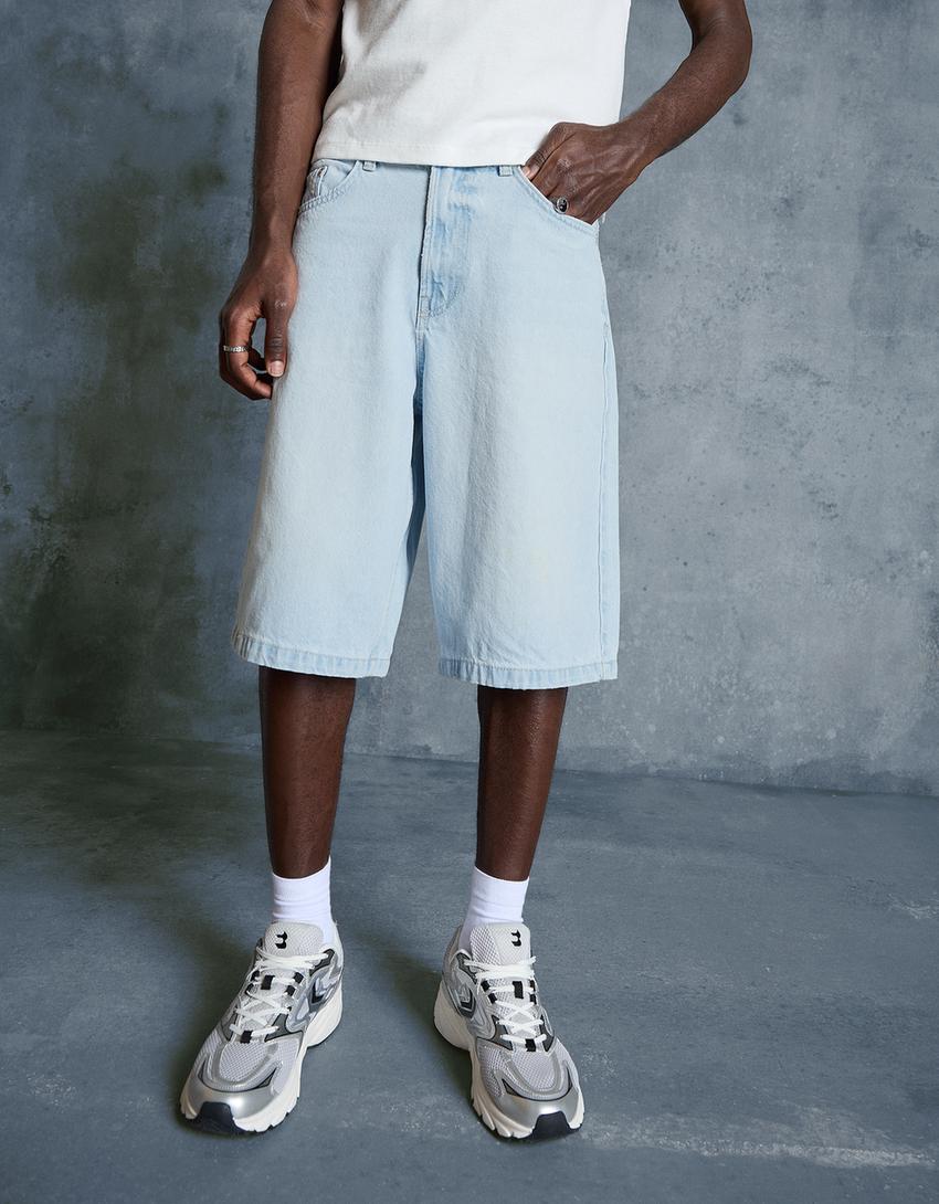 BERMUDA DENIM BAGGY FIT